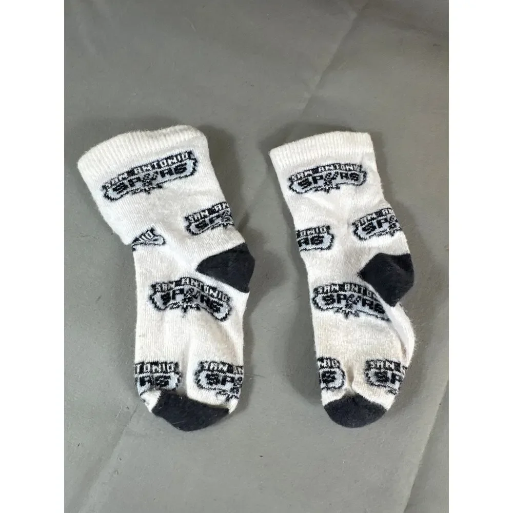 San Antonio Spurs infant socks GUC